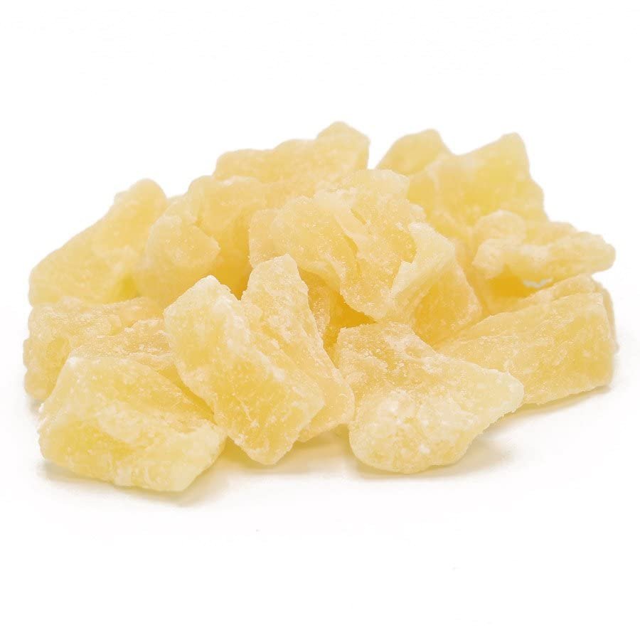 C.J. Dannemiller Dried Pineapple Tidbits, Bulk 44 LB Case, Delicious Dried Fruit for Snacking, Trail Mix
