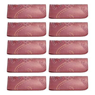 Calabria Microfiber Cleaning Cloth Fuschia Pink Paisley Cashmere 10 Pack Womens Cleans Eyeglass Lens Sunglasses Phone Camera