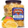 Dried Mango Slices by Its Delish, 30 OZ Jumbo Reusable Container | Candied Dried Fruit | Natural Flavor, Sweetened & Low Sugar, No Color Added | Dry Mango Candy Healthy Snacks | Vegan, Kosher view 1