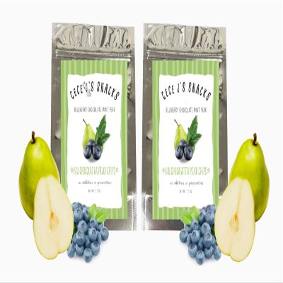CeCe J's Snacks Blu Chocolatta Pear Chips 2ct