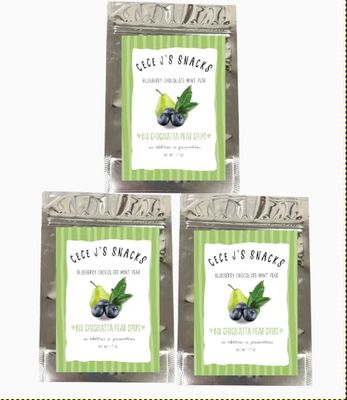 CeCe J's Snacks Blu Chocolatta pear chips 3ct