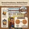 Red Fife Hard Red Winter Wheat Hard Red Wheat Berries Whole Wheat Berries Bulk Heirloom Non-Hybrid Non-GMO Heritage Family Farmed Mill at Home, 5lb re-closable bag wheatberry wheatberries view 3