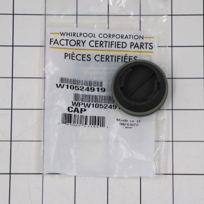 WPW10524919 Dishwasher Rinse-Aid Dispenser Cap