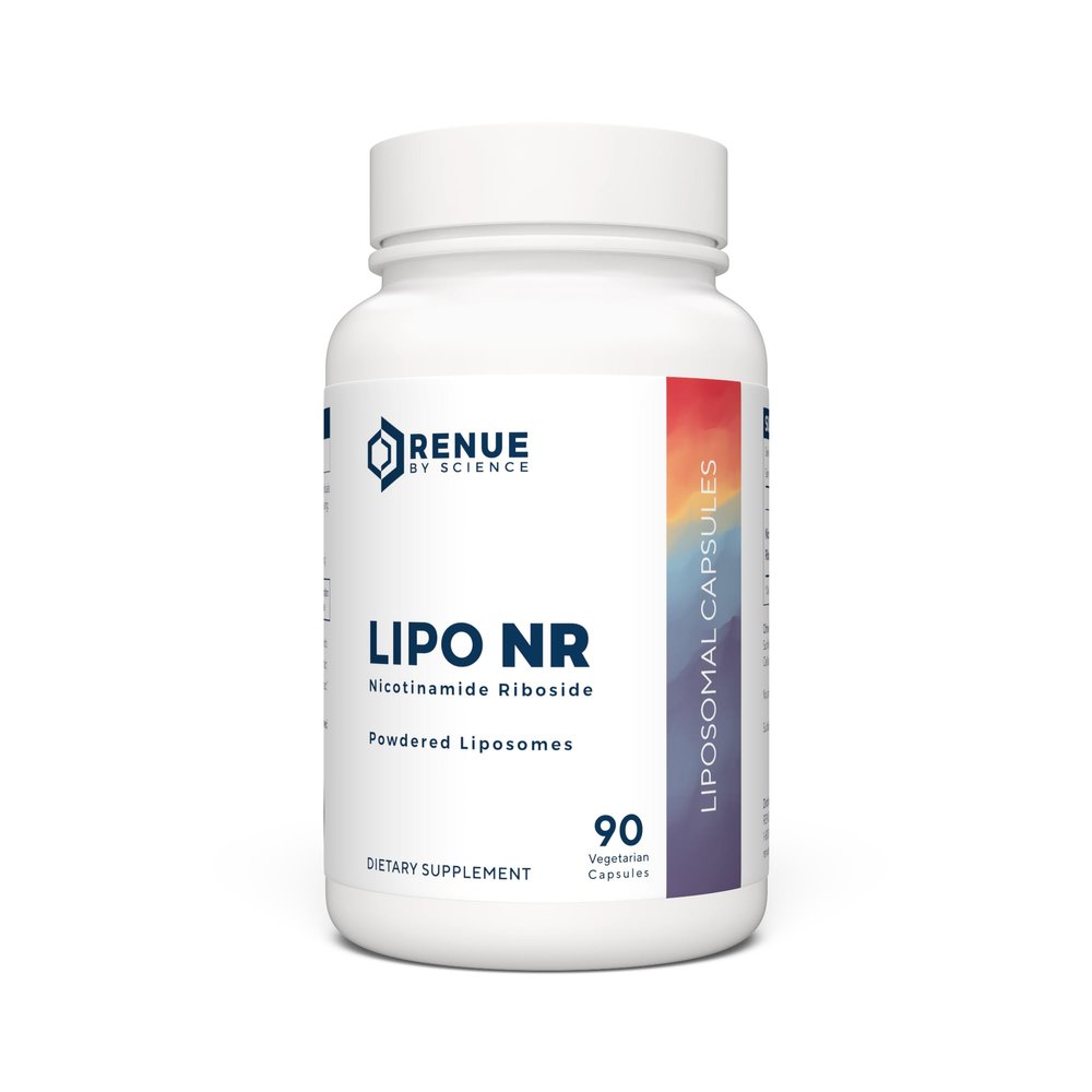 RENUE by Science Nicotinamide Riboside | High Strength Liposomal NAD Supplement | 90 Nicotinamide Capsules - 300mg Nicotinamide Riboside per Serving | Manufactured in The USA Third-Party Tested