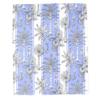 Caspari Southern Palms Blue & White Guest Towel Napkins - 15 Per Package view 4