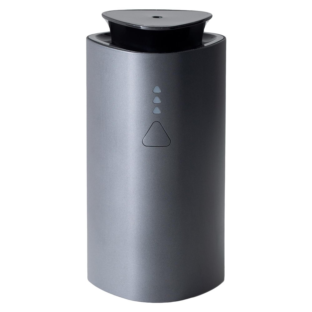 Air Esscentials The Mini Essential Oil Diffuser for Home, Waterless & Smart Portable Diffuser for Essential Oils, USB-C & Rechargeable with Adjustable Settings, Covers 300 Sq. Ft., Black