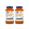 Carbone Four Cheese Pasta Sauce | Tomato Sauce Made with Fresh & All-Natural Ingredients | Gluten Free, Low Carb Pasta Sauce, 24 Fl Oz (Pack of 2) view 1