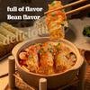 240 Deep Fried Bean Skin Rolls - Dried Beancurd Sticks, Asian Tofu Snack, Tofu Extra Firm - Delicious and Crispy Asian Treats view 3