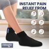 NEWGO Cold Therapy Ice Sock Ankle Ice Pack Wrap for Swelling, Foot Ice Pack Cooling Sock for Hot Feet, Foot Ankle Sprain Relief, Plantar Fasciitis, Achilles Tendonitis, Gout - 2 Pack view 2
