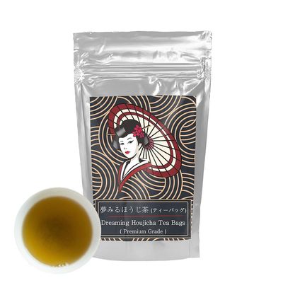 2g x 1000pcs Houjicha Hojicha Roasted Yame Green Tea Bags Made in Japan Souvenir Gift Zen Relax Mukoh Matcha