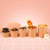 Kitchsy Disposable Kraft Paper Food Containers with Vented Lids - 50-Pack, Various Sizes - Hot Soup, Ice Cream, Noodles, Frozen Yogurt - Takeout, To-Go, Meal Prep (12 oz. / 355 mL) view 3