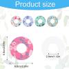 25pcs Sensor Covers for Libre 1/2, Waterproof Flower Pattern Blood Sugar Monitor Patch Adhesive Patches Sensor Sticker Accessories Compatible with Libre(5 Styles) view 2