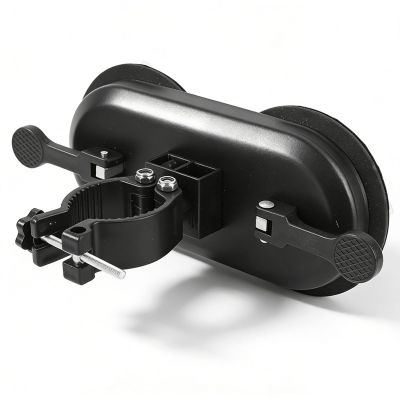 Yosoo Health Gear Massage Gun Holder Wall Mount Suction Cup Hand Massage Gun Mount, Stable Strong Vacuum Suction Cup Massage Gun Holder for Self Massage, Aluminium Alloy