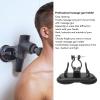 Yosoo Health Gear Massage Gun Holder Wall Mount Suction Cup Hand Massage Gun Mount, Stable Strong Vacuum Suction Cup Massage Gun Holder for Self Massage, Aluminium Alloy view 2