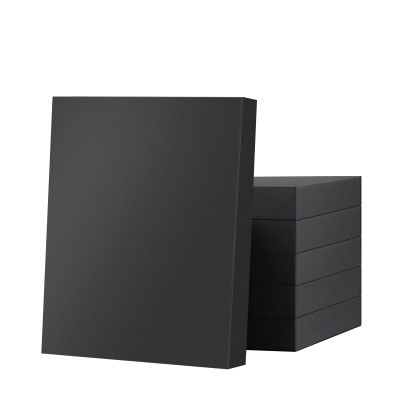 JINMING 6 Gift Boxes with Lids 11x8.5x1.5 Inches for Clothes, Black Gift Boxes, Apparel Boxes for Mother's Day, Father's Day and All Occasion