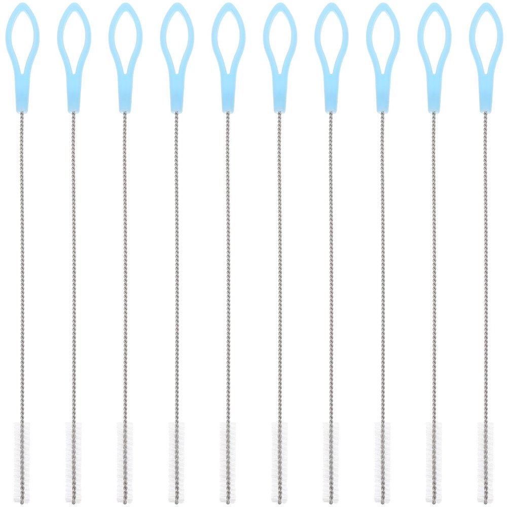 ABOOFAN 20pcs Straw Cleaner Brush Long Cleaning Brushes for Bottles and Straws Flexible and Lightweight Design Easy to Store and Use for Daily Cleaning Needs