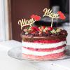 IMIKEYA 10pcs Mother's Day Cake Topper Acrylic Cupcake Insert Decorations Festive for Cakes Desserts and Cookies for Mother's Day Celebrations view 4