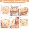 12 Pcs Daisy Flower Treat Boxes Party Supplies Hippie Daisy Flower Summer Party Favors Goodie Gift Boxes for Girls Birthday Baby Shower Wedding Party Decorations Retro Hippie Boho Treat Candy Box Home view 4