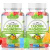 softbear Calcium Magnesium Zinc Gummies for Adult & Kids, Suagr-Free Calcium Magnesium Zinc Vitamin D3 Supplement for Bone Strength & Immune Health, Mixed Fruit Flavor 120 Count view 1