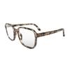 LONDON MOLE Hollywood thin lightweight reading glasses | Sleek square frame | Contemporary minimal style | Men and women view 3