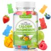 softbear Calcium Magnesium Zinc Gummies for Women, Calcium Magnesium Supplement with Vitamin D3 for Bone Strength, Vegan, Sugar-Free, Mixed Fruit Flavor 60 Count view 1