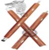 Walking Cane Rosewood Designer Wooden Walking Stick with Nickel Handle Gift for Men & Women 37 inch (XTEE) view 2