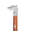 Walking Cane Rosewood Designer Wooden Walking Stick with Nickel Handle Gift for Men & Women 37 inch (XTEE) view 3