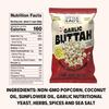 Little Lads Healthy Popcorn (Garlic Buttah) - Vegan, Gluten-Free, Non-GMO Popcorn with Garlic Butter Flavor -1.4 Oz (Pack of 6) view 2