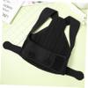 KICHOUSE Posture Back Brace Support for Men and Women Adjustable Breathable Design for Hunchback and Comfortable Wear Black view 3