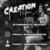 AfterDark Supplements Creation Creatine Monohydrate Powder, 10000mg Creatine Matrix Blend, Promotes Power, Endurance & Muscle Growth, GMP Certified, USA Made, 21 Servings, Snow Cone view 4