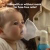 Frida Baby NoseFrida Saline Mist Nasal Inhaler, Decongestant Spray for Congestion & Allergy Relief for Babies + Kids, Nasal Saline Spray, Soothes Stuffy Nose & Sore Throat, Includes Mask view 4