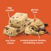 think! Protein Bars, High Protein Snacks, Gluten Free, High Fiber, Peanut Butter Chocolate Chunk, 10 Count view 3