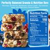 Cooper Street Blueberry Pomegranate Granola Bakes (12 bars) - Individually Wrapped Soft and Chewy Breakfast Granola Bars - Nut, Dairy & Soy Free - Great As Kids Snacks For School, Hiking Or Lunchbreak view 2