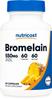 Nutricost Bromelain Capsules (60 Capsules) - 550 MG Per Serving, Vegan, Non-GMO, GMP Compliant view 1