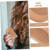 Gogogmee 2pcs Baby Hair Brush Comb Set Soft for Baby Bathing Wooden Comb for Daily Use Gentle Scalp Massager view 3
