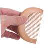 Gogogmee 2pcs Baby Hair Brush Comb Set Soft for Baby Bathing Wooden Comb for Daily Use Gentle Scalp Massager view 4