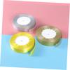 Gogogmee 10 Meter Christmas Ribbon in Gold Satin Grosgrain for DIY Projects Wrapping and Embellishments view 2