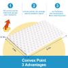 110 PCS Upgrade Convex Point Magic Sponge Eraser Sheets,Disposable Portable Magic Cleaning Eraser Thin Wipes for Kitchenware Bathroom Shoe Sink Car Interiors Hard-to-Reach Places view 3
