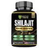 90 Shilajit Capsules for Men & Women 22000mg with 50% shilajit Fulvic acid organic Himalayan Natural Shilajit for Men Pure Shilajit Extract 85+Trace Mineral Supplements for Women Energy Boost-USA Made view 1