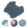 Ipetboom 1pc Silicone Foot Scrubber and Back Massage Pad Ergonomic Foot Cleaning Cushion for and Relaxation for Shower and Self-Care view 4