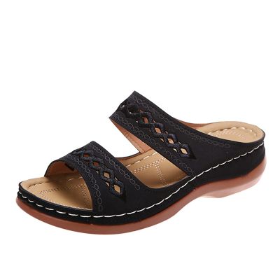 NineLife Basics Orthotic Sandals For Women Plantar Fasciitis Womens Comfortable Walking Flip Flops Orthopedic Sandals with Arch Support Dressy Summer Comfortable Orthotic Beach Shoes Slides 2024