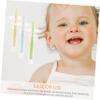 Ipetboom 4pcs Boy Girl Toothbrush Months and up Silicone Brush Suction Base Teething Gear for Boy Girl view 3