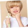 Ipetboom 4pcs Boy Girl Toothbrush Months and up Silicone Brush Suction Base Teething Gear for Boy Girl view 4