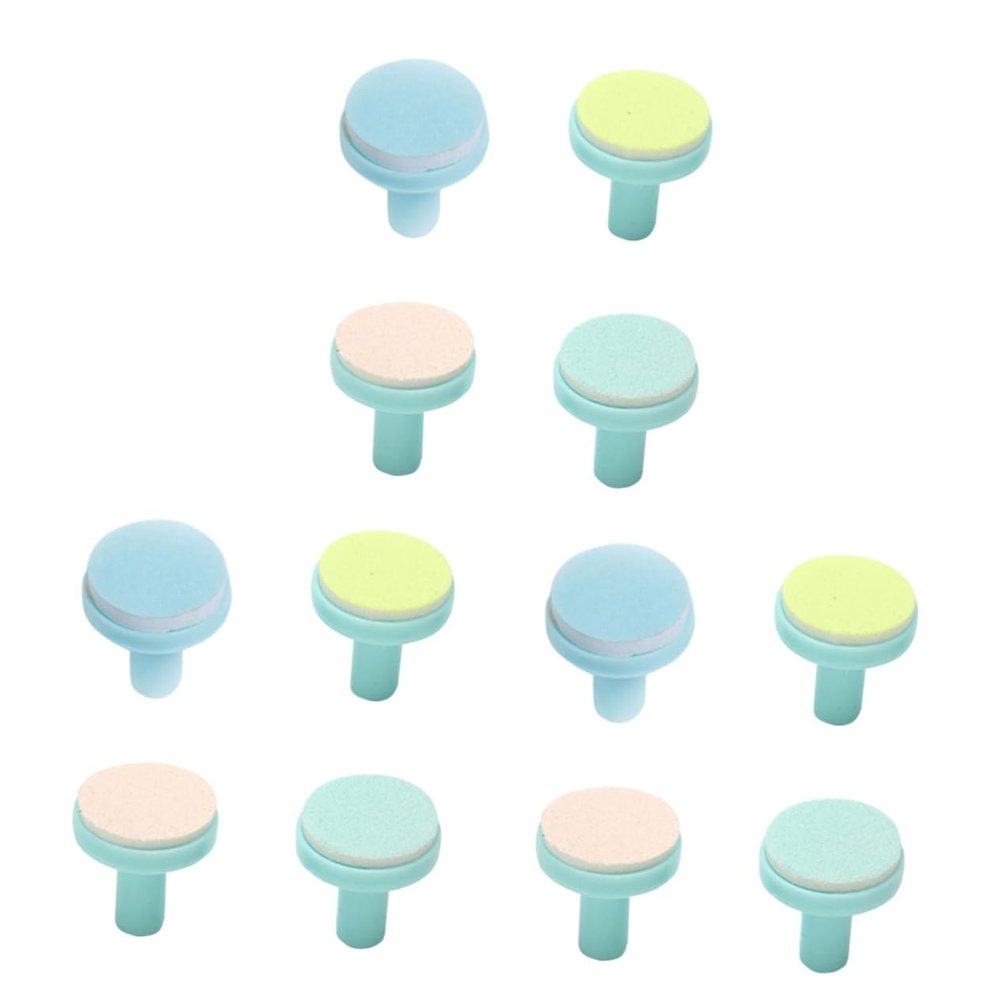 Ipetboom 3sets Baby Nail Clipper Set 4 Nail Trimmer Replacement Pads Grinding Pads for Electric File Child-Friendly 4pcs*3