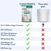 The Clean People Dishwasher Pods - Cuts Grease & Rinses Sparkling Clean - Residue-Free - Phosphate Free Dishwashing Pods - Lemon, 30 Pack view 2