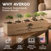 AVERGO Bonsai Tree Kit Classic - 5X Unique Japanese Bonzai Trees | Complete Indoor Bonsai Starter Kits for Growing Trees DIY Gardening Gifts for Mother, Women & Men view 4