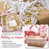 MagicWater Supply - 2 oz - White & Gold - Crinkle Cut Paper Shred Filler great for Gift Wrapping, Basket Filling, Birthdays, Weddings, Anniversaries view 2