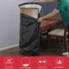 LAMINET Premium Heavy Duty Table Leaf Storage Bag Water, Scratch Resistant. Extra Thick Waterproof Exterior Flannel Backing. Store Your Table Leaves Safely. Holds Leaves up to 20" Wide. 2 Pack view 3
