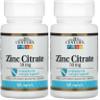 21st Century Healthcare Zinc Citrate Tablets 50mg, 60 Count (Pack of 2) view 1