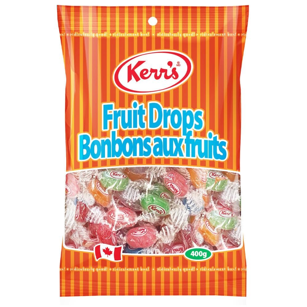 Kerr's Fruit Drops, Individually Wrapped, 400g/14 oz. Bag